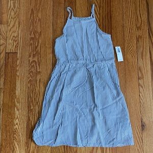 Old Navy blue striped sundress